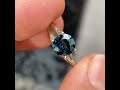 1.22ct round australian teal sapphire sydney jeweller lizunova fine jewels.