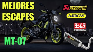 YAMAHA MT 07 - Mejores Sonidos de ESCAPE