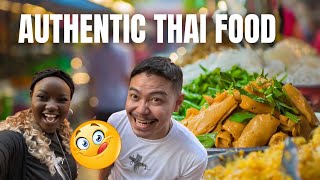 Out On the Streets of Bangkok “ Street Food | (Authentic Thai Food)