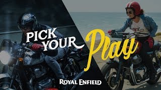 #RoyalEnfieldTwins | Royal Enfield 650 Twins #PickYourPlay