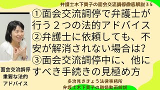 面会交流調停で弁護士がする２つの重要な法的アドバイスは？面会交流調停を弁護士に依頼しても不安が解消されない理由は？不安解消のため、依頼する場合、確認すべきことは？～弁護士木下貴子の面会交流調停解説35