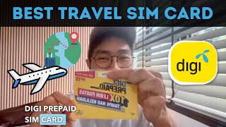 This is why you should use DIGI Prepaid SIM Card! #notsponsored