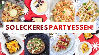 10 MEGA LECKERE Ideen für Feiertags- und Partyessen für Weihnachten und Silvester! 🎉 ✨