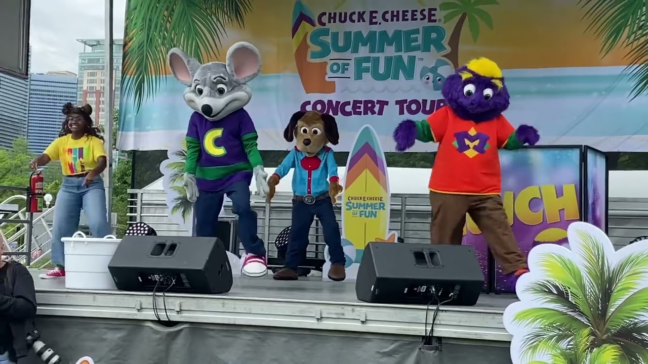 Chuck E Cheese Summer Of Fun Concert Tour 2022 - Chicago - Birthday ...