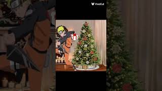 Happy Christmas in naruto