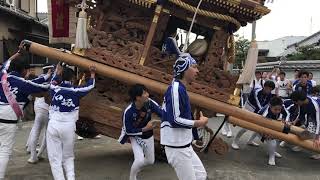 平成29年 河内長野 試験曳き 石坂