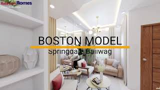 Boston Unit  Springdale Baliwag | House and lot for sale Bulacan