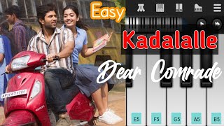 Kadalalle // Madhu Pole || piano Tutorial || Dear Comrade || Perfect Piano ||