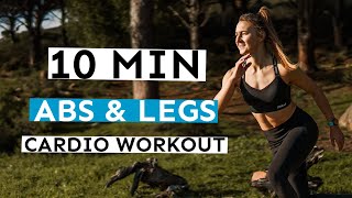 10min ABS \u0026 LEGS Cardio Workout | No equipment | Rasa Is