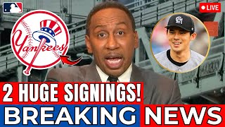 MLB URGENT! YANKEES MAKING 2 HUGE SIGNINGS! AND ROKI SASAKI CONFIRMED? [New York Yankees News]