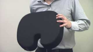 How to Correctly Use the Original McKenzie Coccyx Cushion - Relieve Tailbone Pain