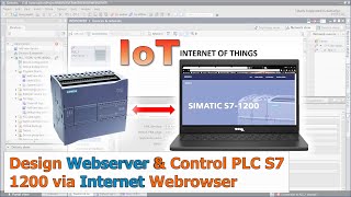 Design Webserver On TIA Portal And Control PLC S7-1200 Via Internet Web Browser