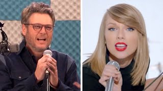 Watch Blake Shelton Hilariously Butcher Taylor Swift's Shake It Off