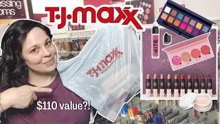 TJ MAXX SHOPPING SPREE // Clearance Makeup Try On Haul