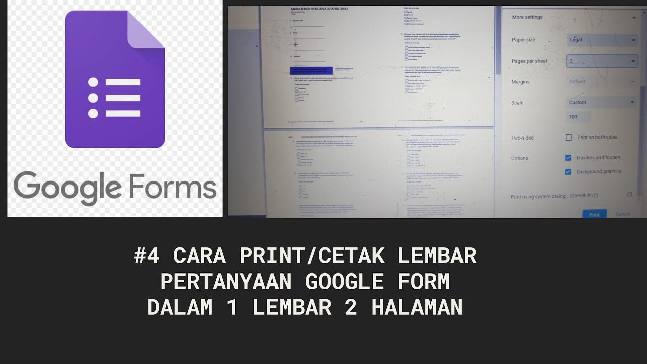 Cara Membuat Google Form Di Pc