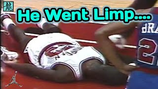 Michael Jordan's Career Almost ENDED during his FIRST GAME