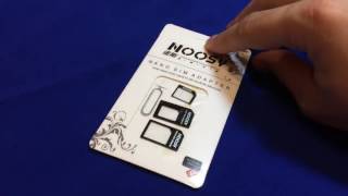 3 in 1 NOOSY Nano micro Sim Adapter on BEST PRICE