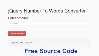 number conversion to words in javaScript