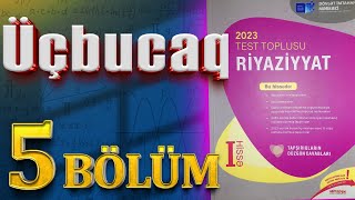 ÜÇBUCAQLAR 5.BÖLÜM I bərabəryanlı və bərabərtərəfli üçbucaqlar l YENİ TEST TOPLUSU #2023