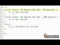 Tutorial 13 - PHP Else If Statement