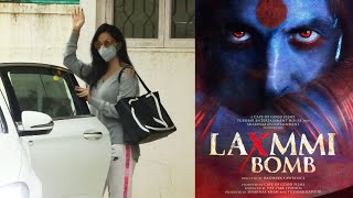 Kiara Advani Spotted For Dubbing Of Film Laxmmi Bomb At Juhu