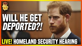 Will Prince Harry Get DEPORTED?! Homeland Security vs Heritage Foundation | LIVE! Court Hearing