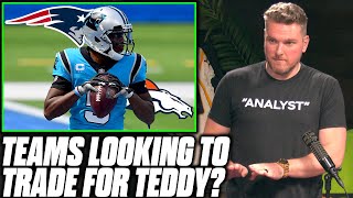 Pat McAfee Reacts To Teams Looking To Trade For Teddy Bridgewater