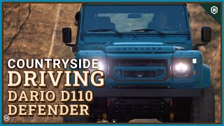 Driving Dario, the Land Rover 110 Defender Soft Top Custom Built by Helderburg Custom Builders