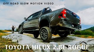 Toyota Hilux 2 8L Rogue Off Road slow motion video