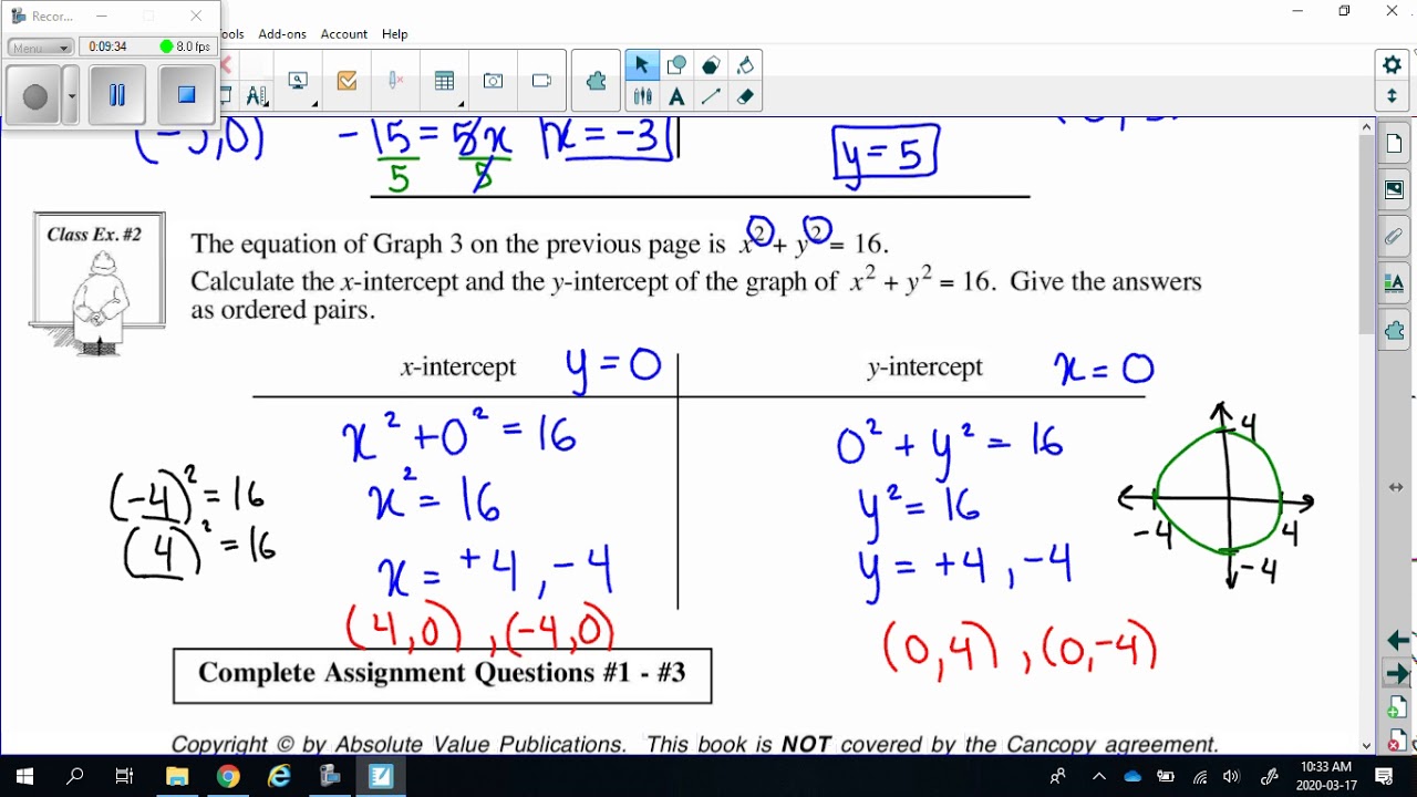 Math 10c Relations And Functions Lesson 3 Youtube
