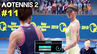 Rybakina vs Navarro | AO TENNIS 2 Simulation Gameplay #11 w/Commentary