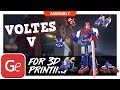 Voltes V 3D Printing Model  | Assembly by Gambody