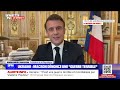 emmanuel macron s est exprimé sur la guerre en ukraine sur ses réseaux sociaux