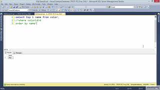 02 04 Using the SQL Comment Syntax