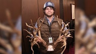 Hunter lands potential world-record deer