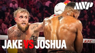 JOSHUA STOPS JAKE IN ROUND 6 - JAKE PAUL VS ANTHONY JOSHUA | MVP