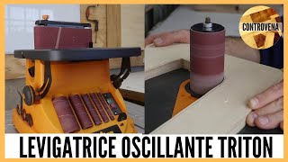 Recensione Levigatrice a mandrino oscillante TRITON TSPST 450 | Falegnameria, legno e fai da te