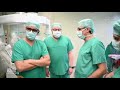 First Non intubated robotic resections in the world (German NDR TV)