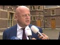 Minister nu al de fout in met naam eigen departement