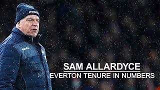 Sam Allardyce - Everton Career In Numbers