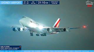 🔴KALITTA B744F Landing - Plane-Spotting @ Sydney Airport with Kurt - 21.02.26 🔴