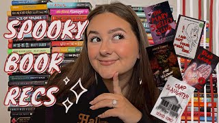 spooky halloween book recommendations 2022 | thrillers, horror, short stories and more!