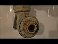 Easiest Way to Remove an Old Rusty Sewer Pipe Cleanout Plug