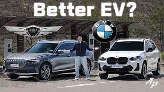 Which is the Better EV? Electrified Genesis GV70 or BMW iX3?