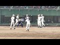 日大三高 シートノック 2020年11月7日 土 秋季東京都高校野球大会 準々決勝日大豊山戦