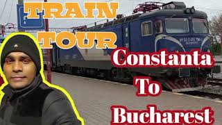 කෝච්චියේ ගමන 🚅🚄How First Train journey 🇷🇴 from Constanta to Bucharest Romania🇱🇰