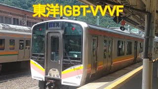 【東洋IGBT-VVVF・音階モーター】JR東日本 E129系 A13編成走行音 新潟→亀田