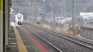 近江今津駅 接近メロディ JR西日本標準　特急サンダーバード