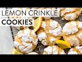 Lemon Crinkle Cookies | Sally's Baking Recipes