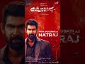 rana daggubati as natraj vettaiyan character announcement rajinikanth t.j. gnanavel anirudh shorts